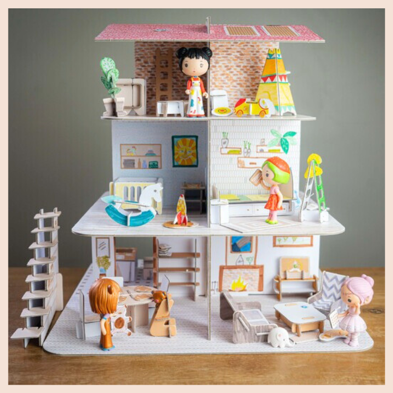 Do It Yourself Cut Out Dolls House