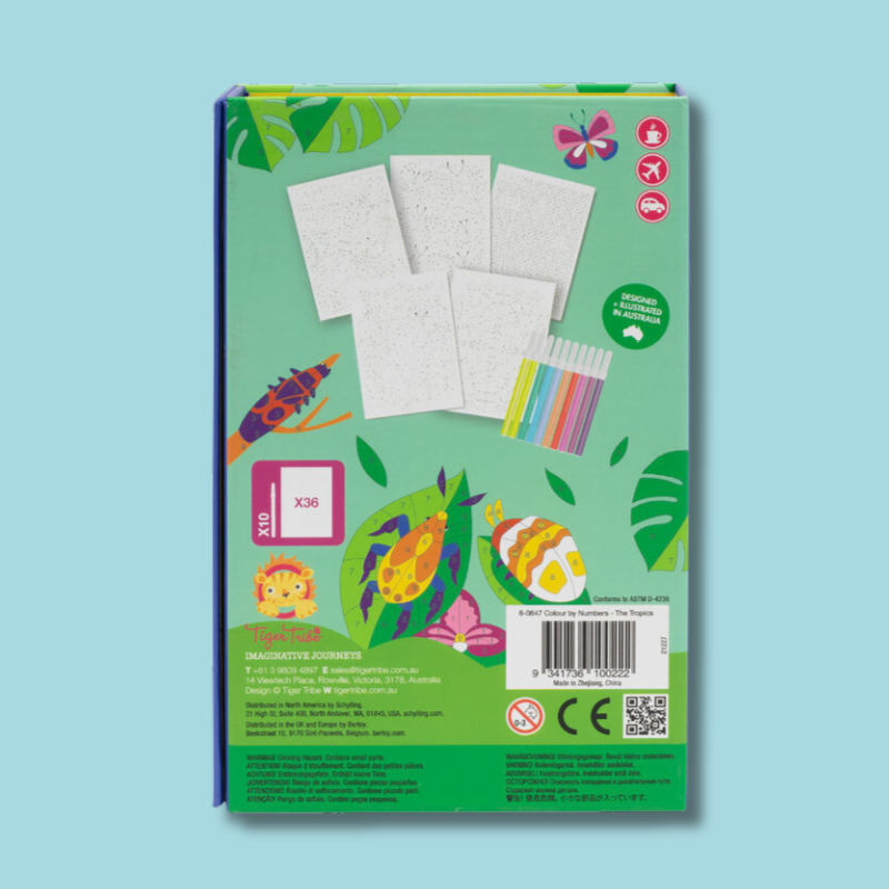 Colour by Numbers | The Tropics