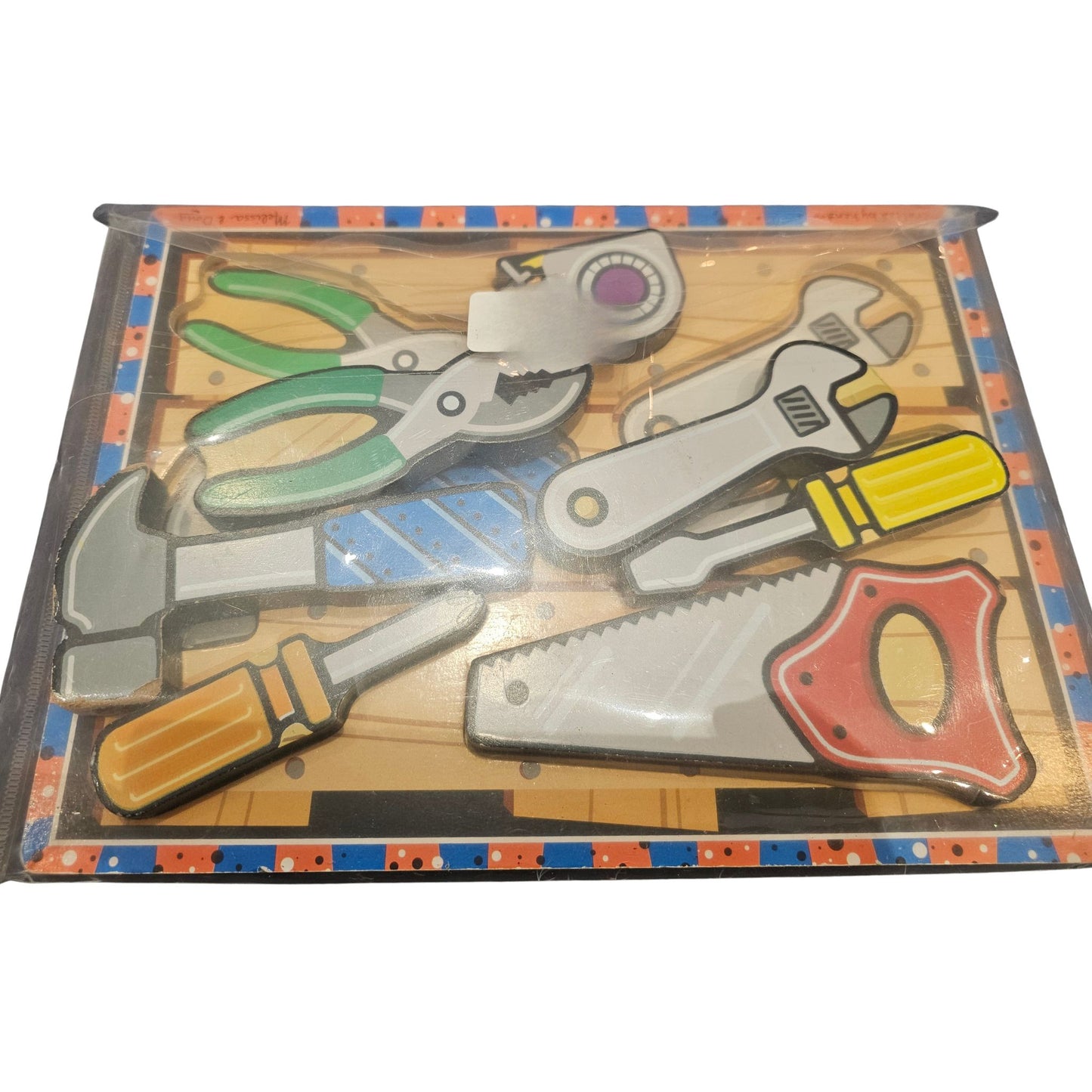 Melissa & Doug Tools Wooden Chunky Puzzle (Second Play)