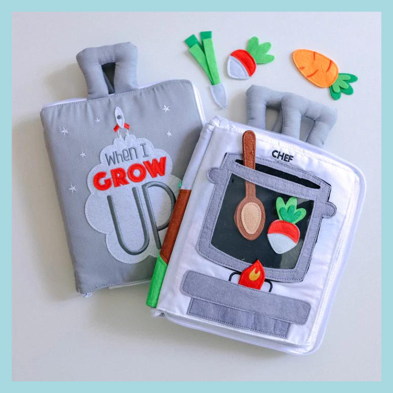 Fabric Activity Book | When I Grow Up