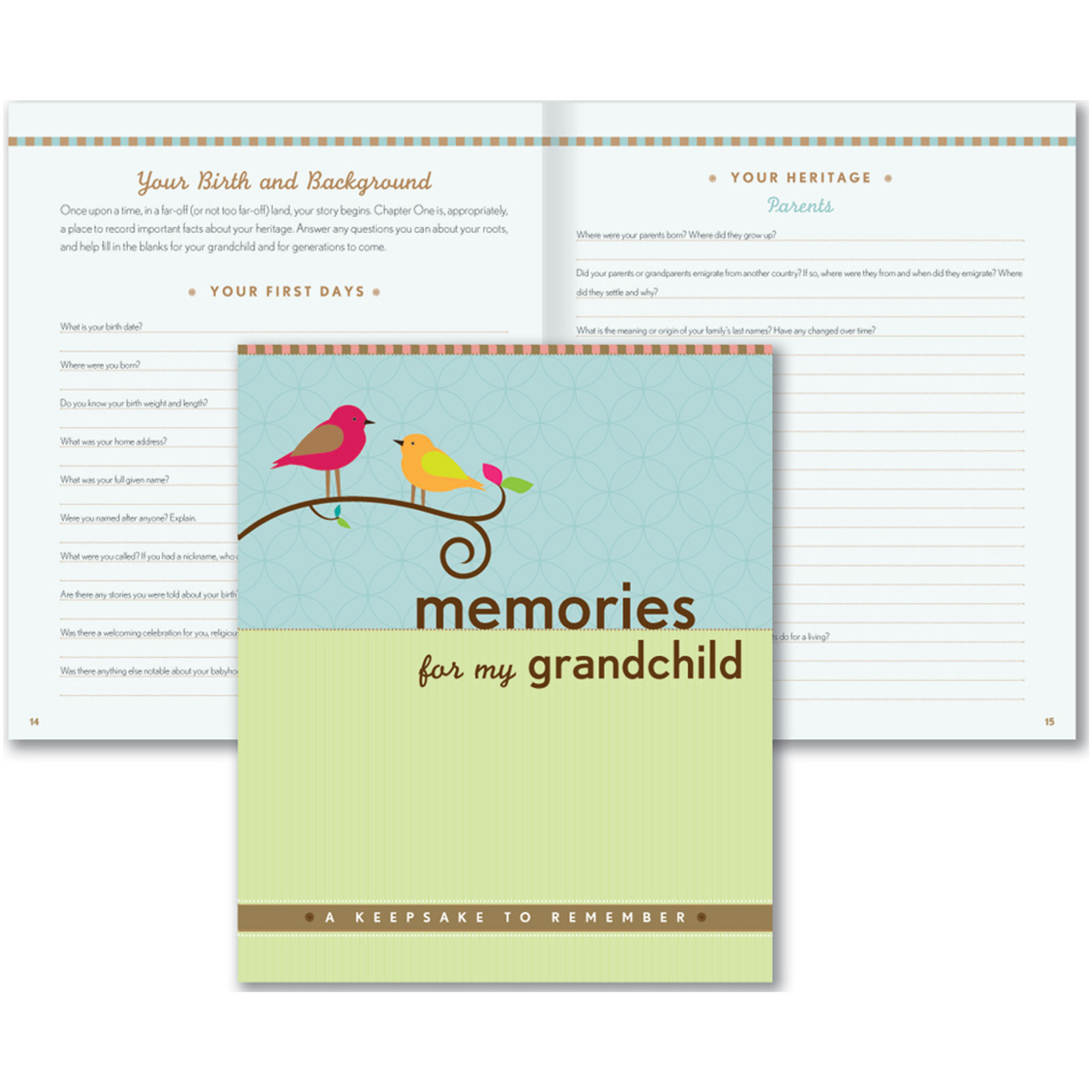 Memories for My Grandchild - A Keepsake