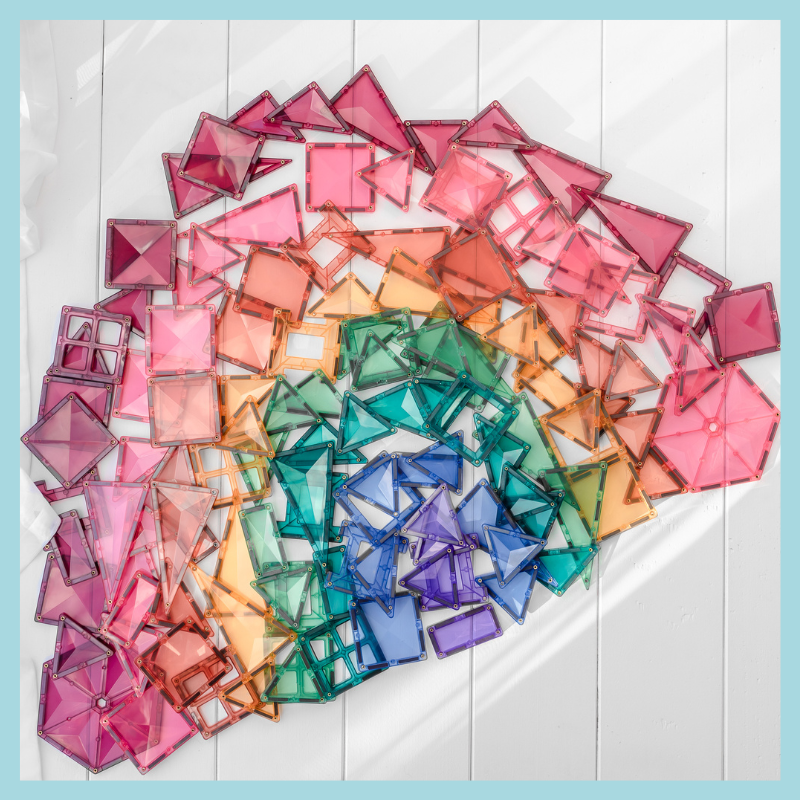 Connetix Pastel Mega Pack (202 Pieces)