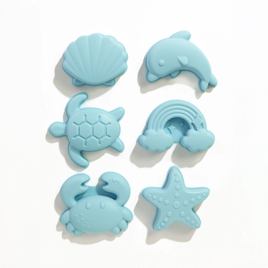 8pc Silicone Bucket Set