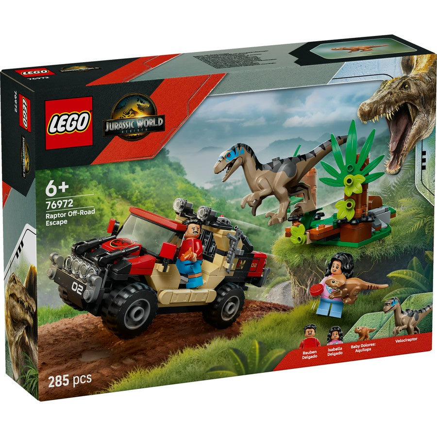 LEGO 76972 - Jurassic World - Raptor Off-Road Escape