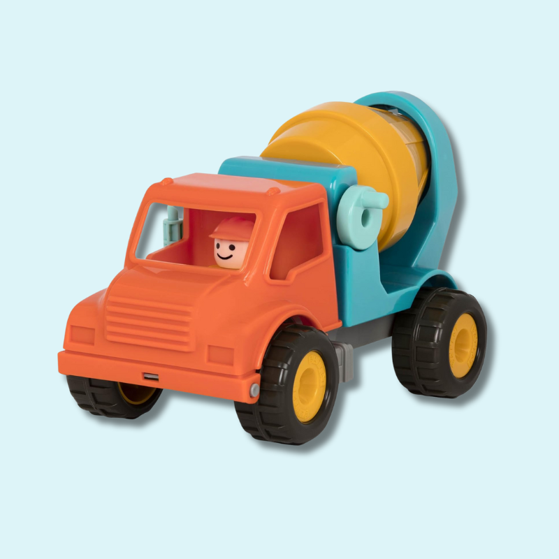 Cement Mixer with Driver