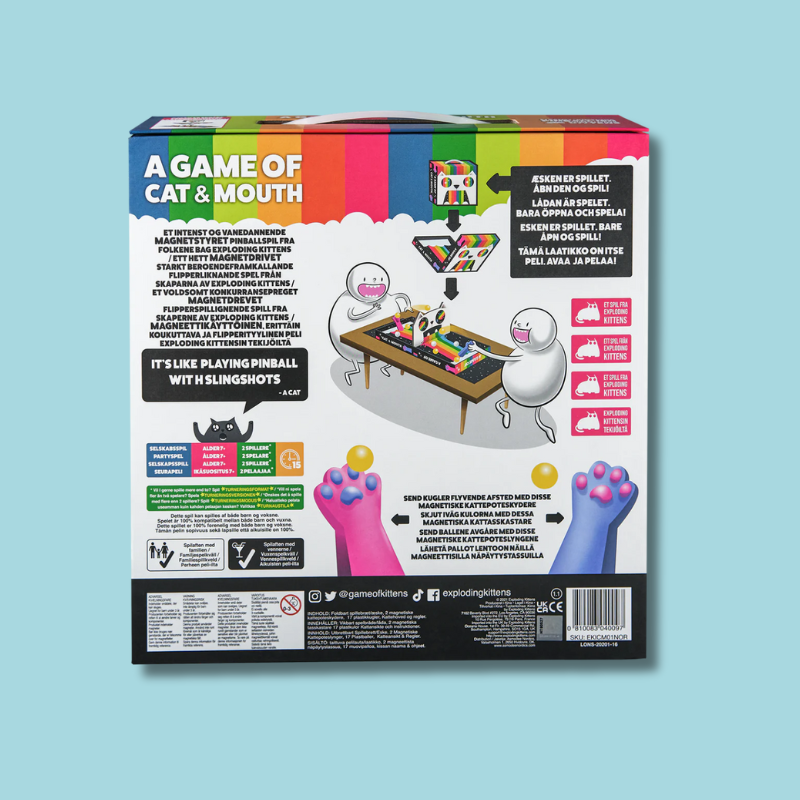 A Game of Cat & Mouth (By Exploding Kittens)