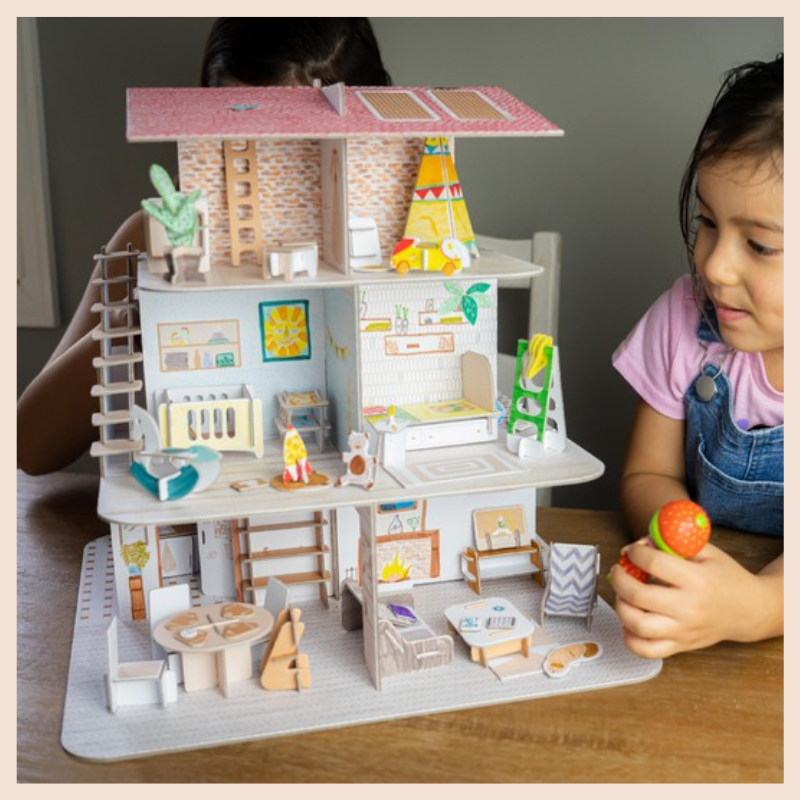 Do It Yourself Cut Out Dolls House