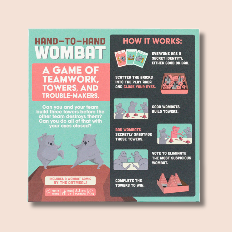 Hand To Hand Wombat Game (7+ Years)