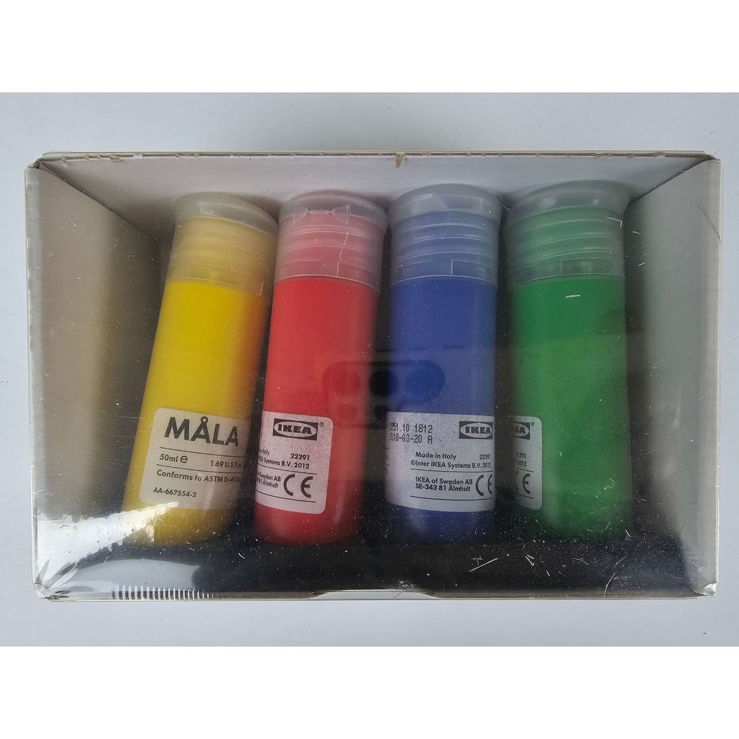 IKEA MÅLA Paint Set – 8 Colours (Second Play)