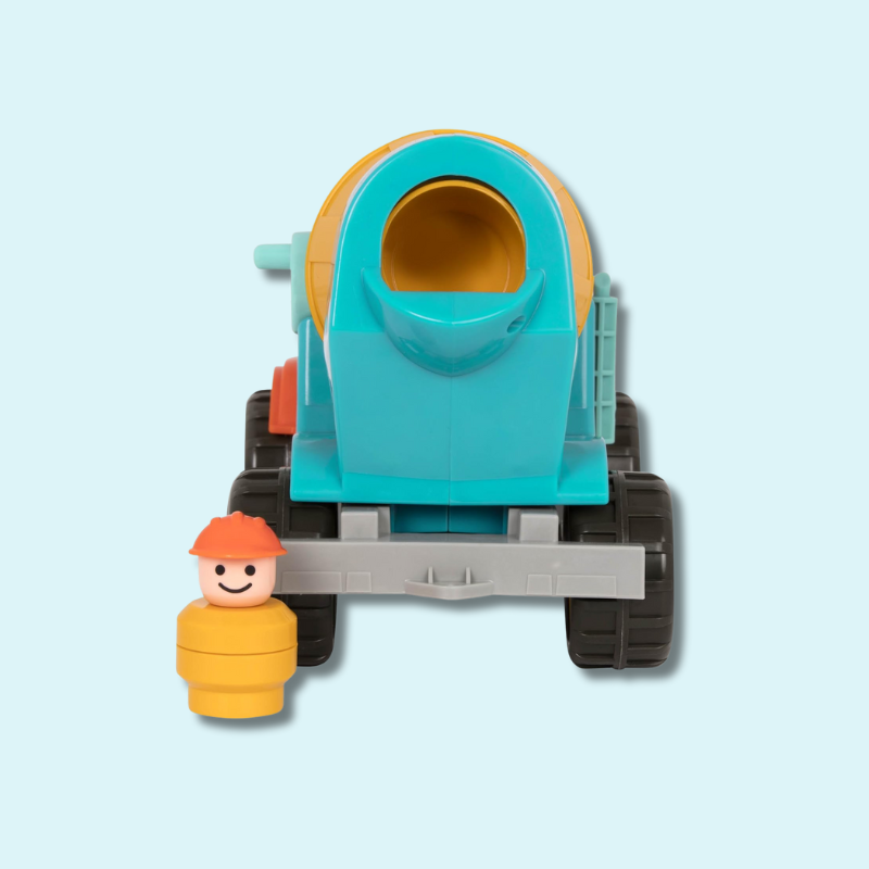 Cement Mixer with Driver