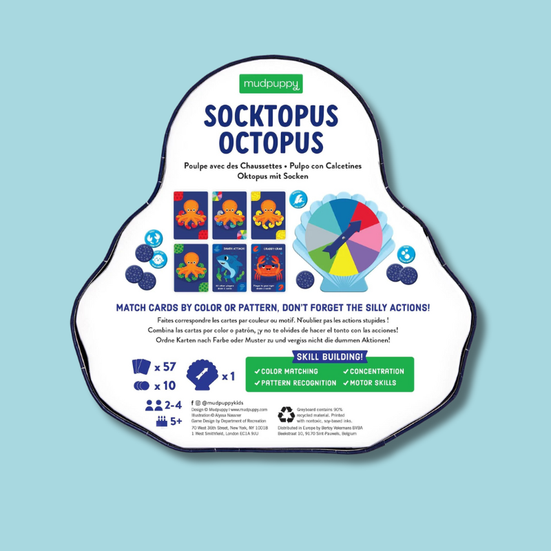 Socktopus Game (5 to 6 Years)