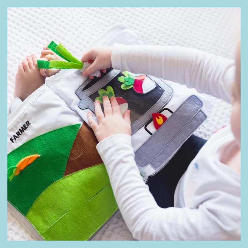 Fabric Activity Book | When I Grow Up
