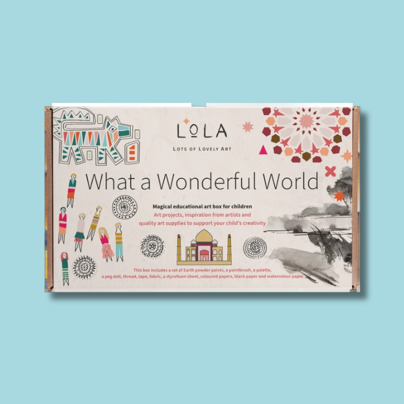 LOLA Art Box for Children | What A Wonderful World