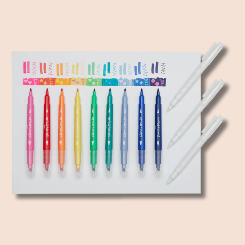 Stamp-A-Doodle Double Ended Markers