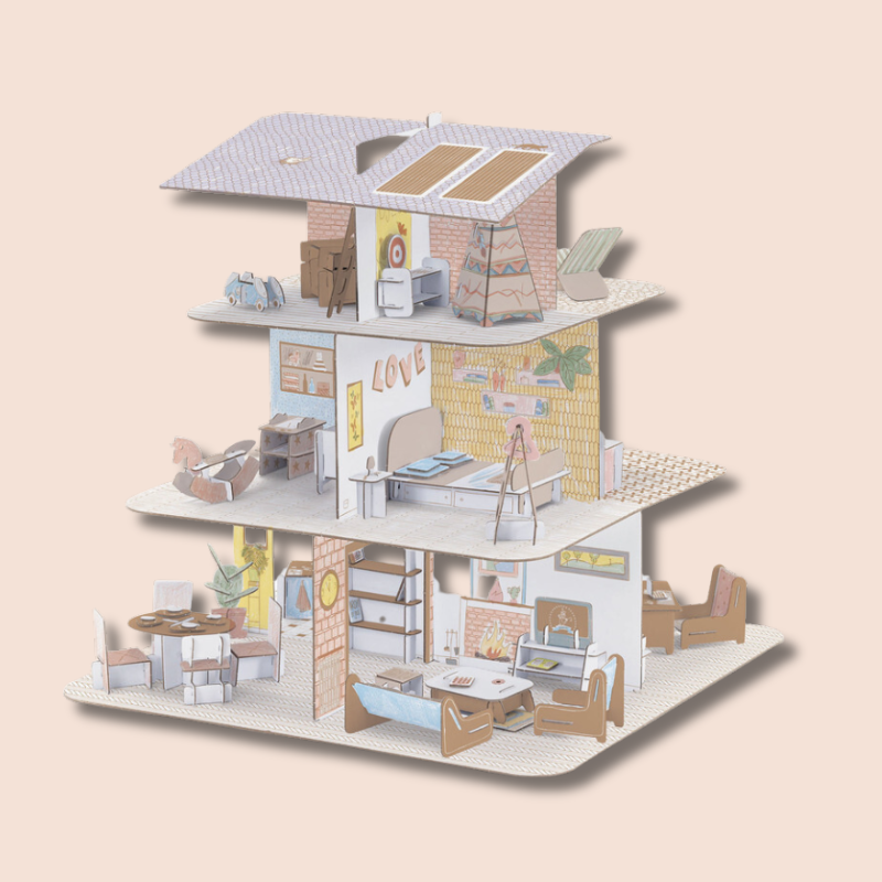 Do It Yourself Cut Out Dolls House