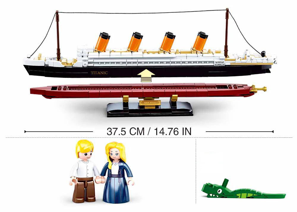 MB Titanic Scale 1:700 (481 pcs)