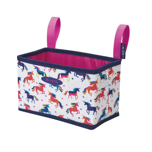 Micro - Foldable Patterned Scooter Basket