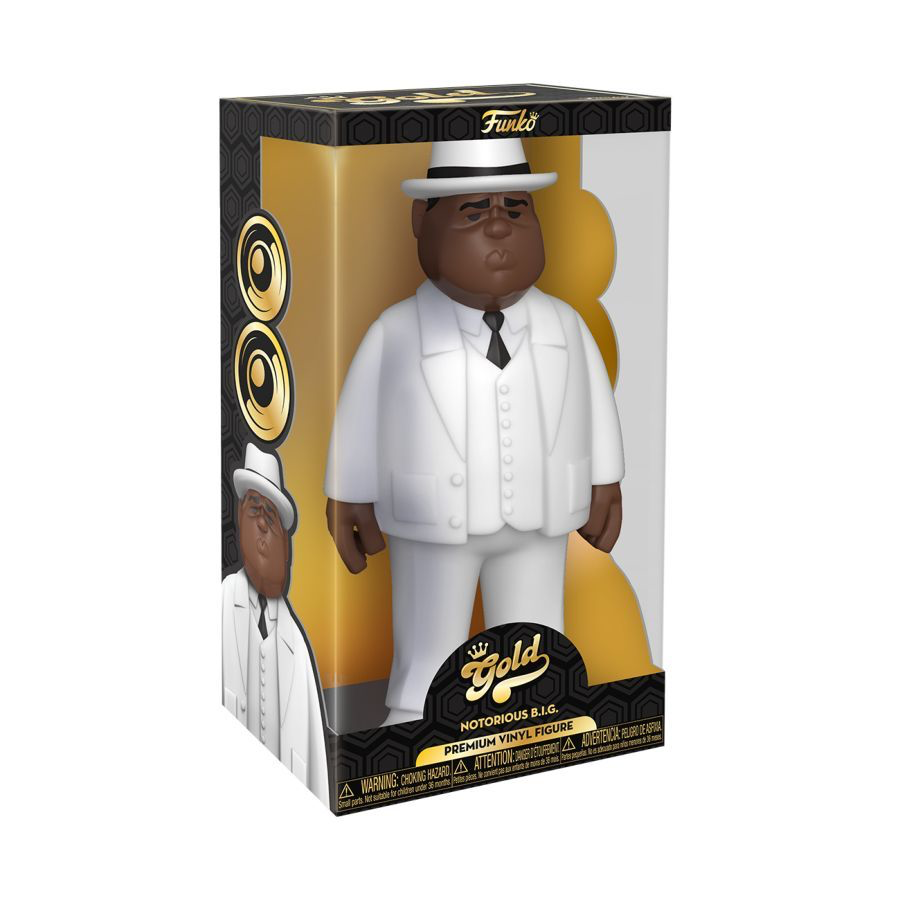 Notorious BIG – Biggie White Suit 12″ Vinyl Gold