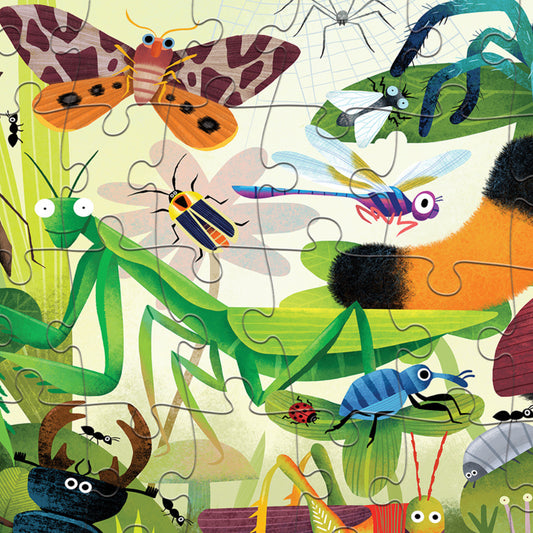 Holographic Puzzle - Backyard Bugs (50 pce)