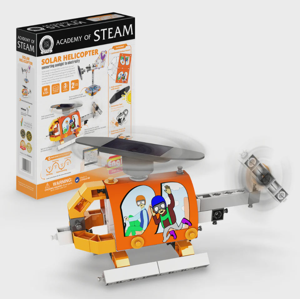 Engino Academy of STEAM – Solar Helicopter Engineering Kit