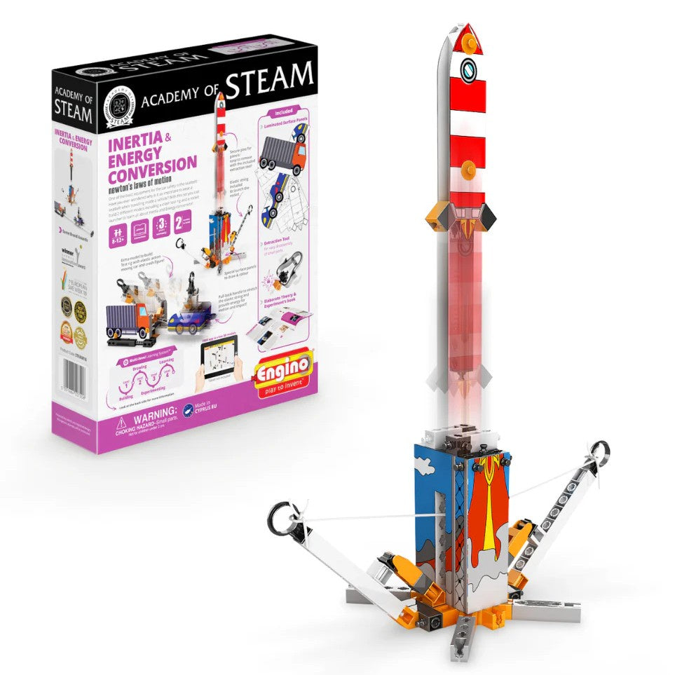 Engino - Academy of Steam - Inertia & Energy Conversion