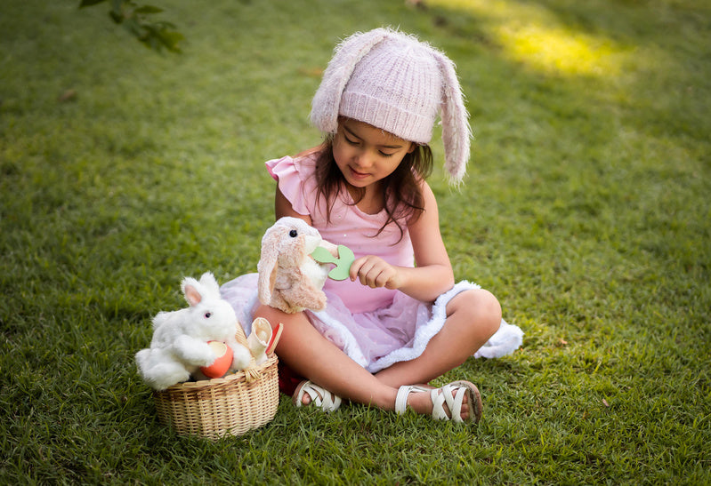 White Bunny Rabbit Puppet