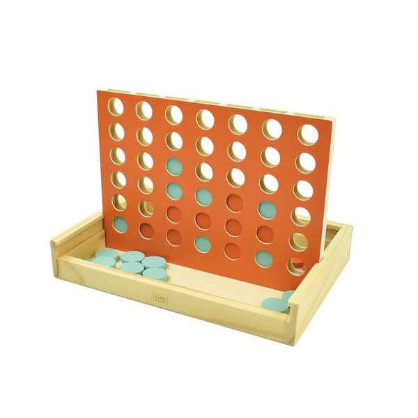 Wooden 4-In-A-Row
