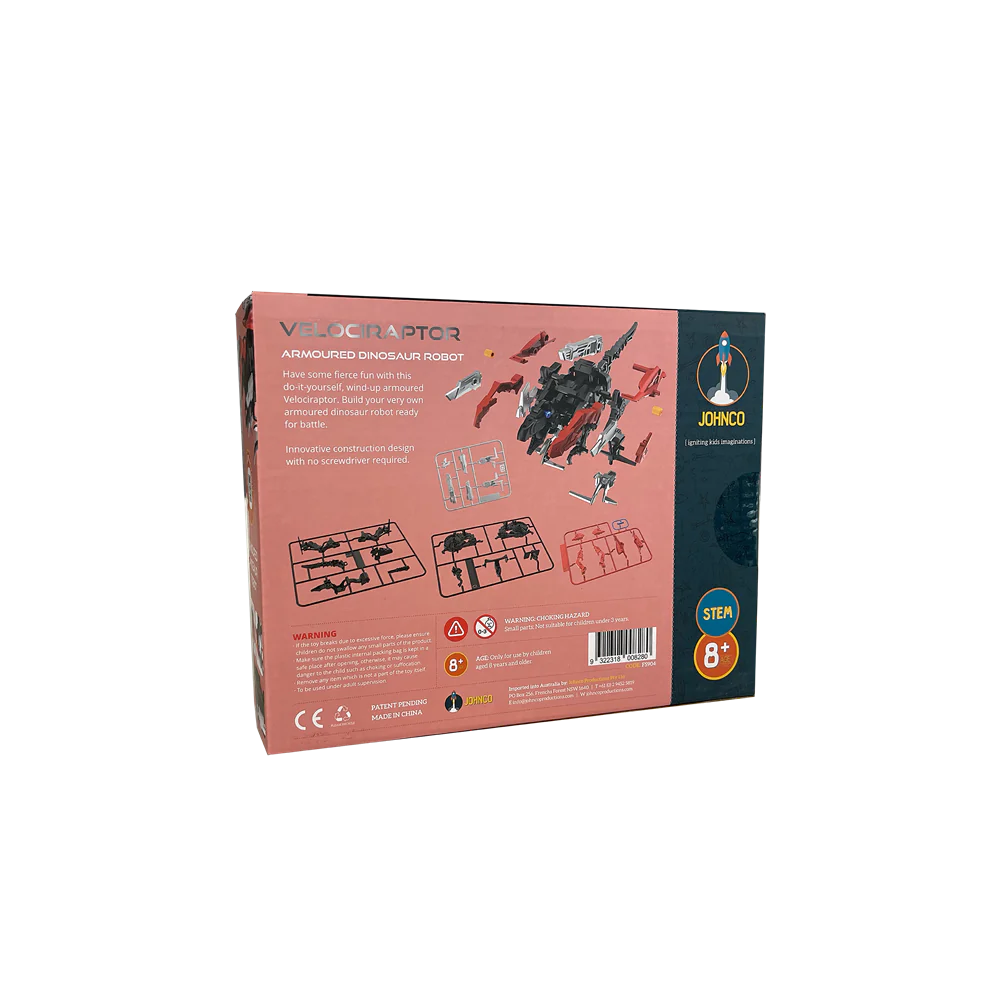 Velociraptor - Armoured Dinosaur Robot