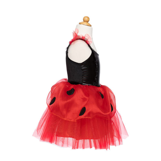 Lady Bug Dress & Headband Size 3-4
