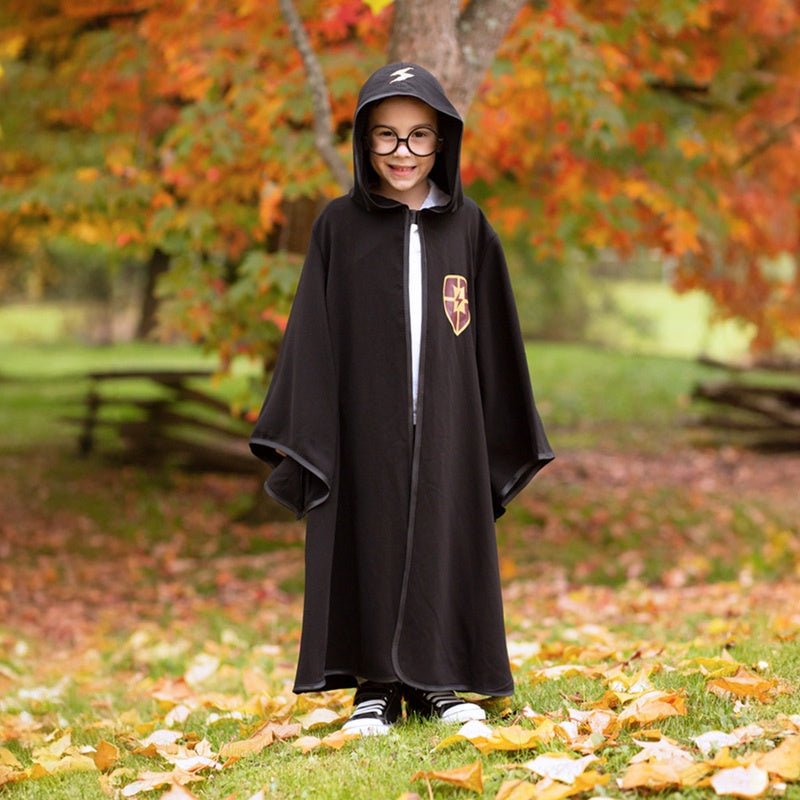 Wizard Cloak with Glasses - Size 5-6