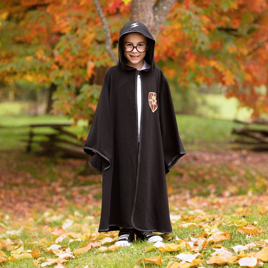Wizard Cloak with Glasses - Size 5-6