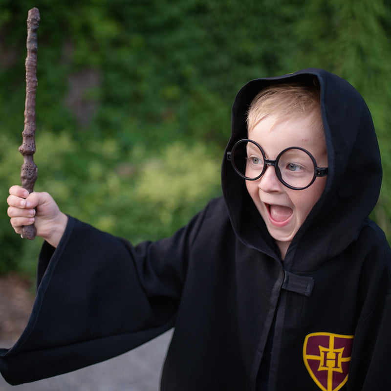 Wizard Cloak with Glasses - Size 5-6