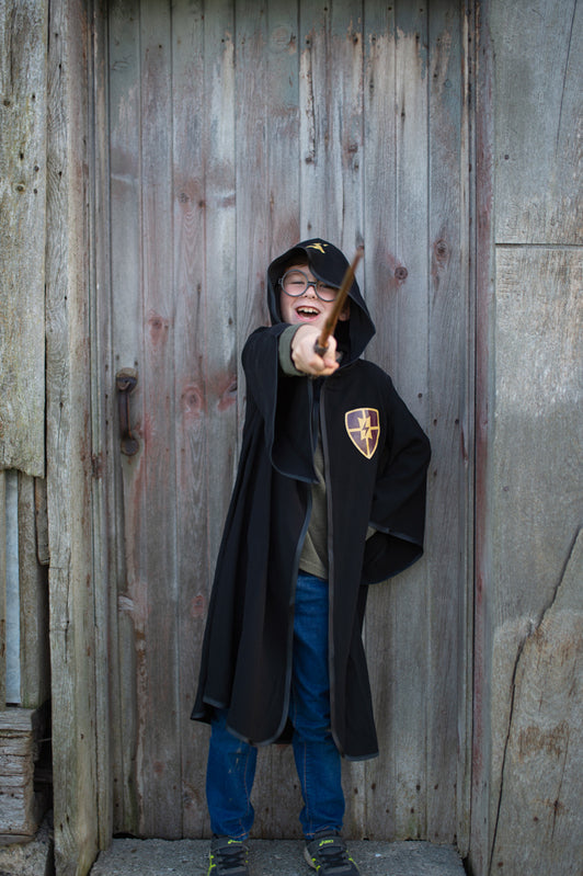 Wizard Cloak with Glasses - Size 5-6