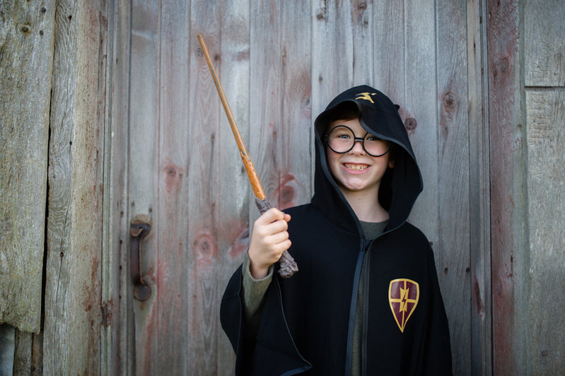Wizard Cloak with Glasses - Size 5-6