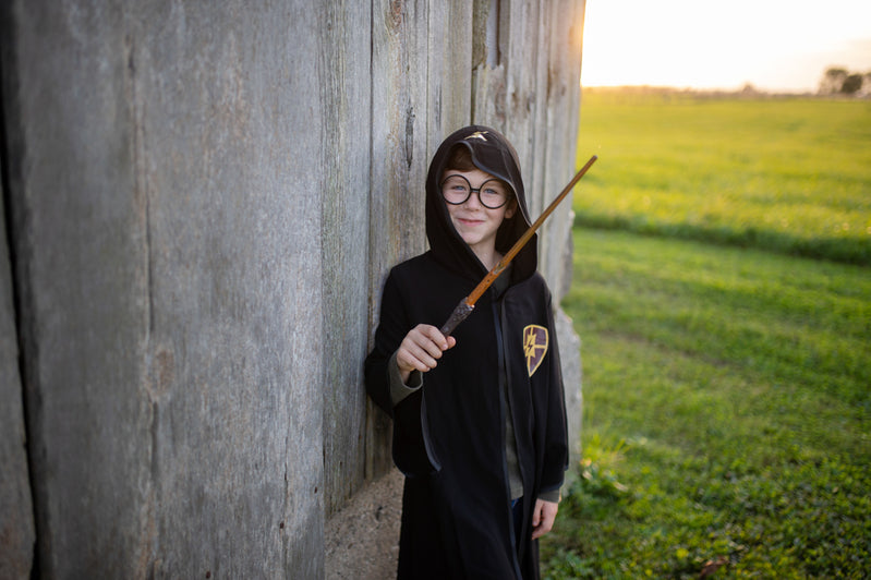 Wizard Cloak with Glasses - Size 5-6
