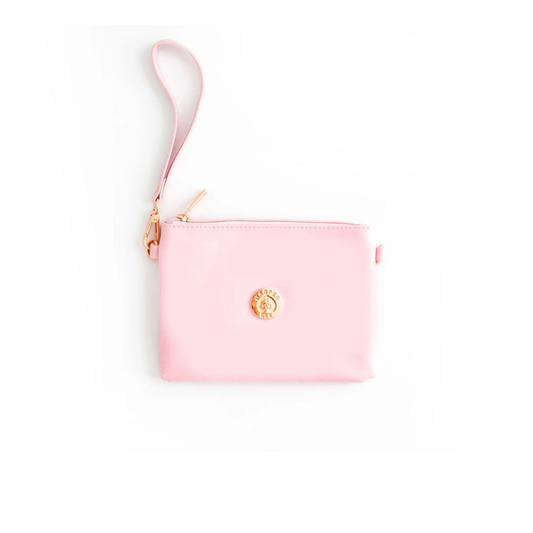 Harper Bee Cross Body Pouch – Candy Floss or Aqua