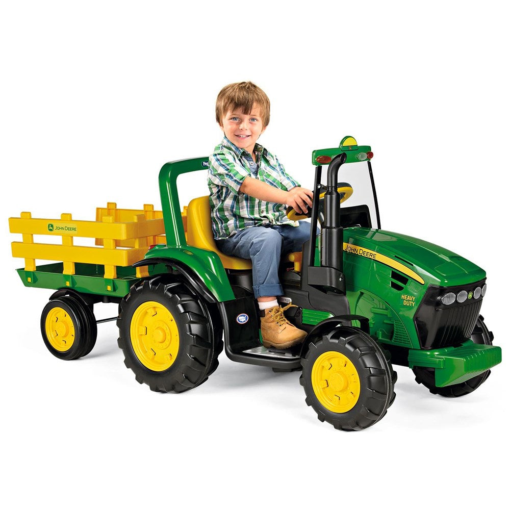 12V JD Heavy Duty Tractor & Trailer