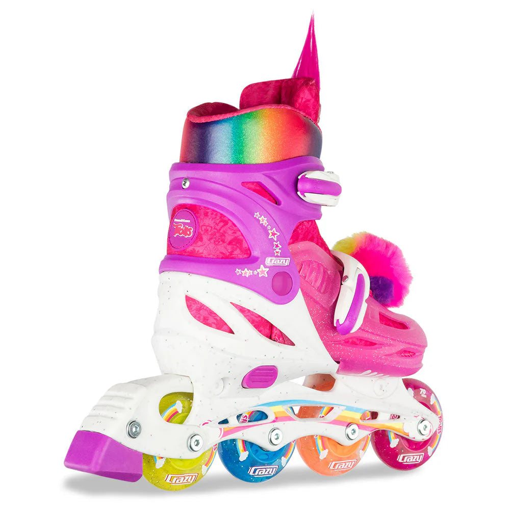 Crazy Skates Trolls Inline Skates (Poppy & Barb)