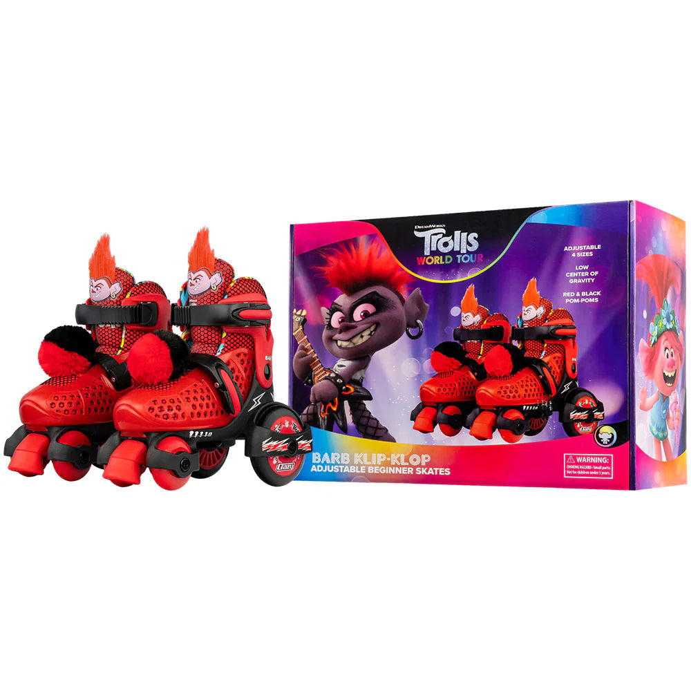 Klip Klop Adjustable Roller Skates – Trolls – Poppy & Barb