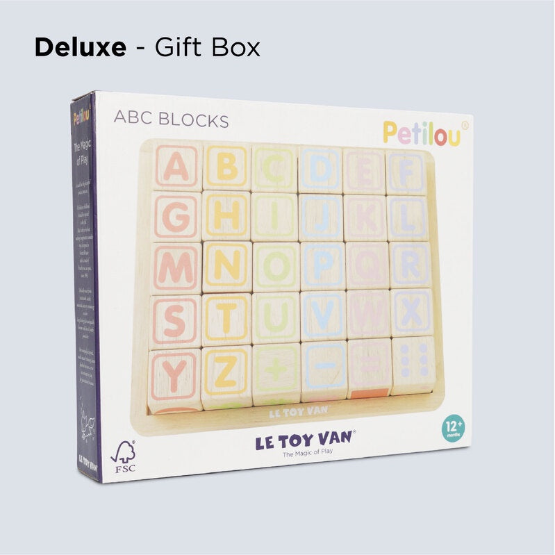 Petilou ABC Wooden Blocks