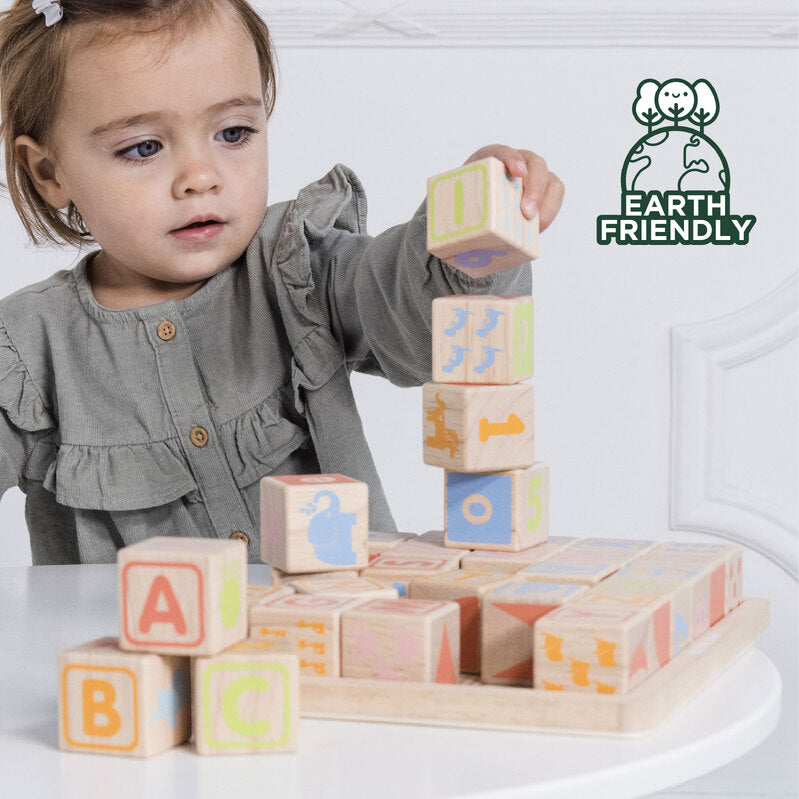 Petilou ABC Wooden Blocks