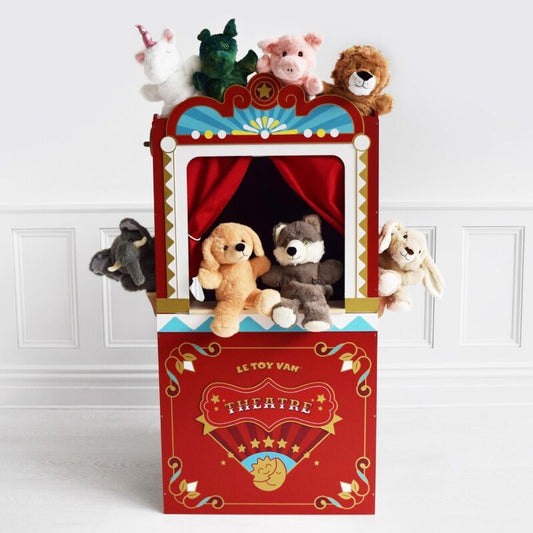 Retro Toy Puppet Theatre