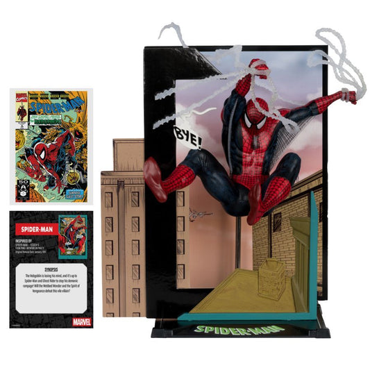 Marvel Spider-Man #6 1:10 Scale Collectible Figure with Scene