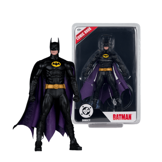DC Direct – Batman (1989) 7 Inch Figure with Comic