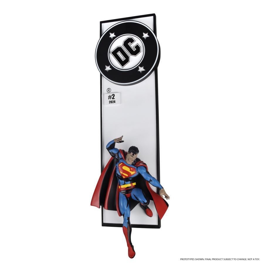 DC Comics – Superman Comic Corner Box 1:10 Scale Resin Wall Art Statue – additional product view