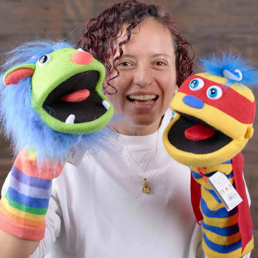Sockettes Puppet - Rainbow