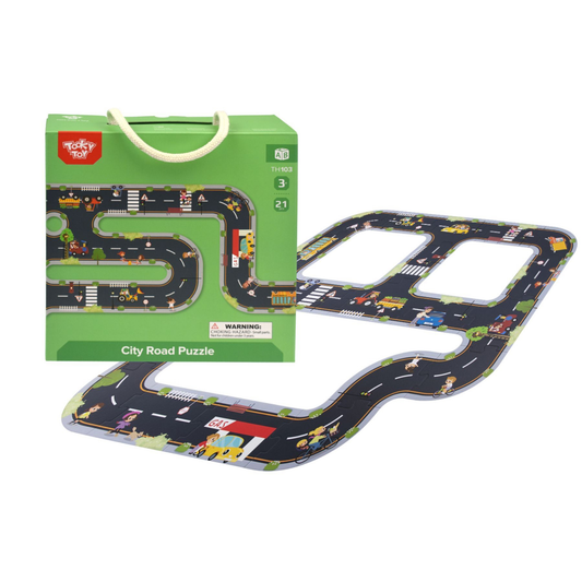 City Road Puzzle Playmat
