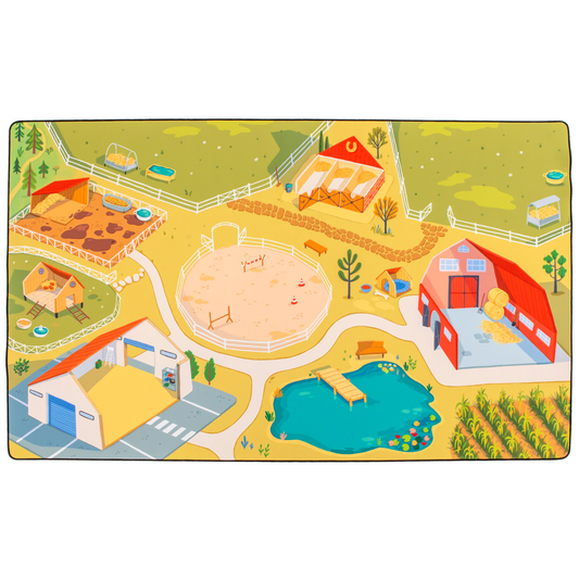 Habitat Mat - Farmyard Play Mat - The Farmer