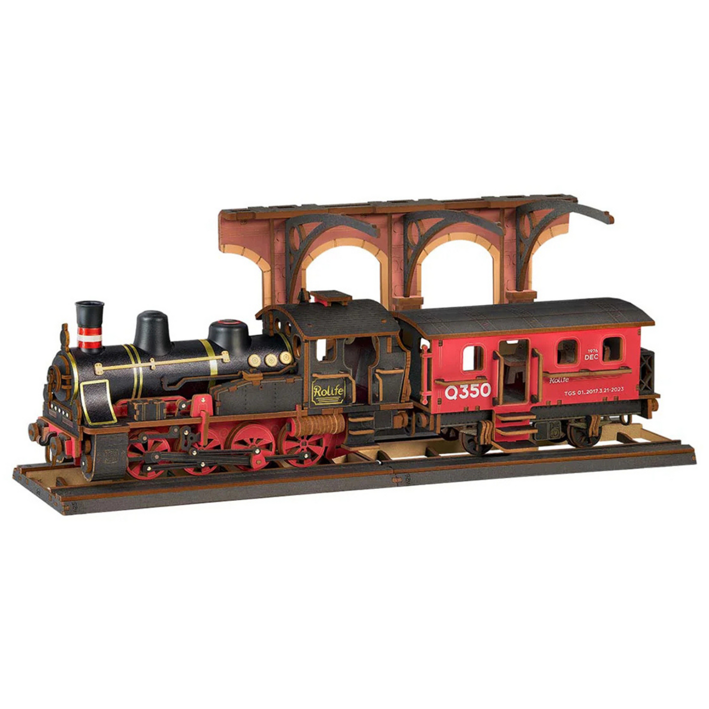 Rolife DIY Steam Journey - Wooden Model