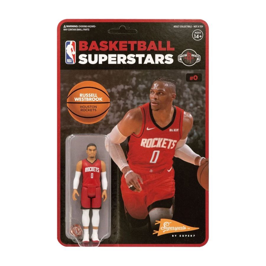 NBA - Russell Westbrook ReAction 3.75 Figure